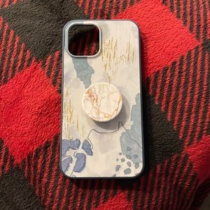 iPhone 12 Pro Max case with pop socket